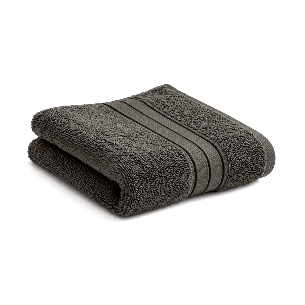 Toalla de Manos de Algodón 500 GSM de 50 x 70 cm - Varios Colores Gris Oscuro