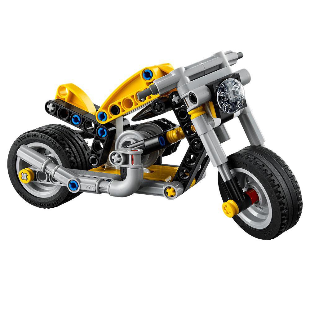 LEGO Technic Moto Amarilla 42225 de 151 Piezas
