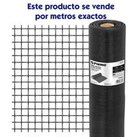 Cedazo Fibra De Vidrio 36 Negro Fiero Metro - Fiero