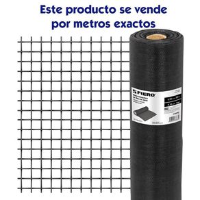 Cedazo Fibra De Vidrio 36 Negro Fiero Metro - Fiero