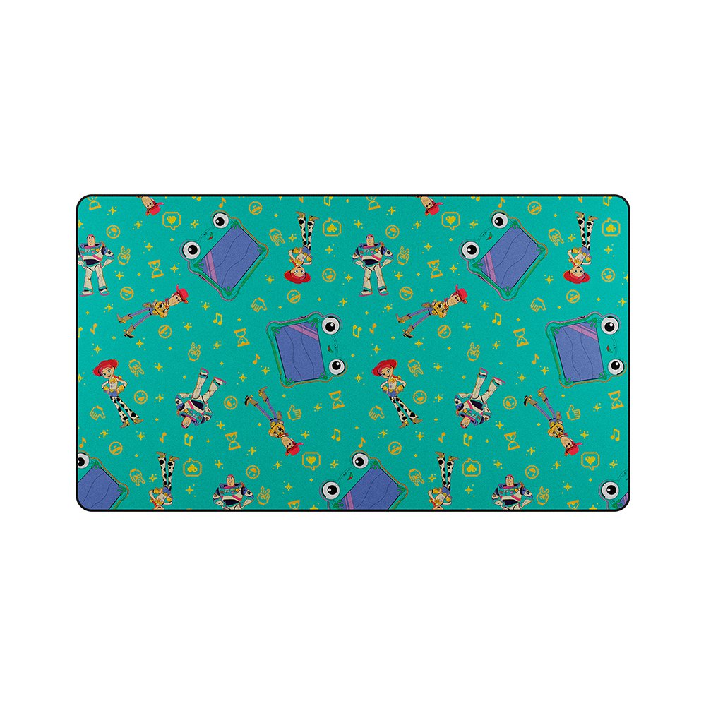 Mouse Pad XL Toy Story Lilypad Antideslizante de 65 x 37 cm con Bordes Reforzados Color Ve…