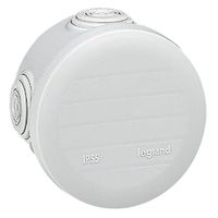 Caja Eléctrica Superficial Circular De Plástico - Legrand