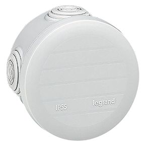 Caja Eléctrica Superficial Circular De Plástico - Legrand