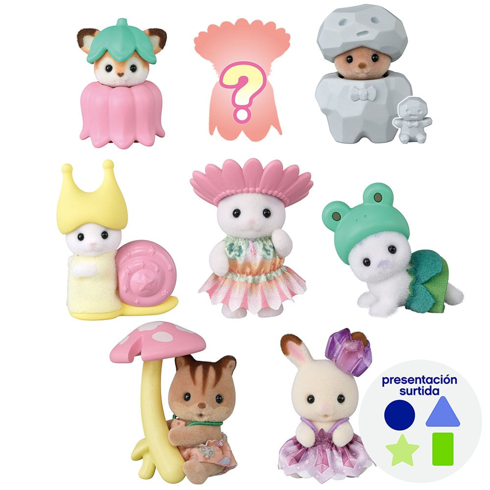 Sylvanian Families Serie Hadas del Bosque Figura Sorpresa Coleccionable Diseños Surtidos