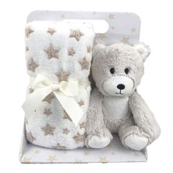 Osito Con Frazada Beige - Koala