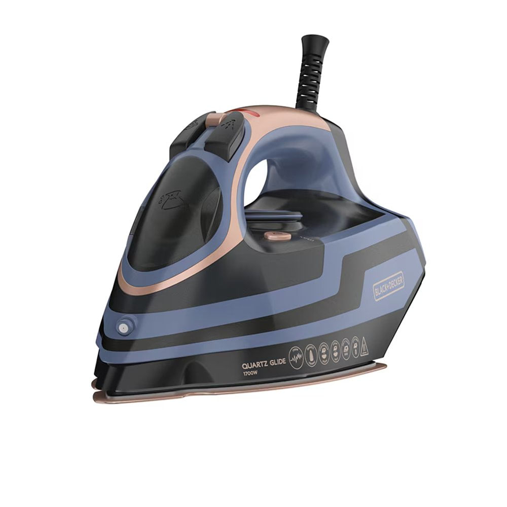 Plancha Quartz Glide para Ropa 1700 W Color Azul