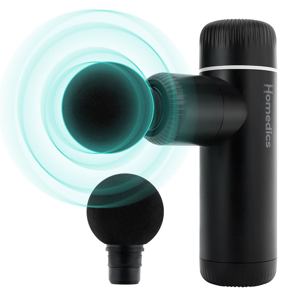 Pistola de Masaje Rebound Essential Percussion Portátil Color Negro