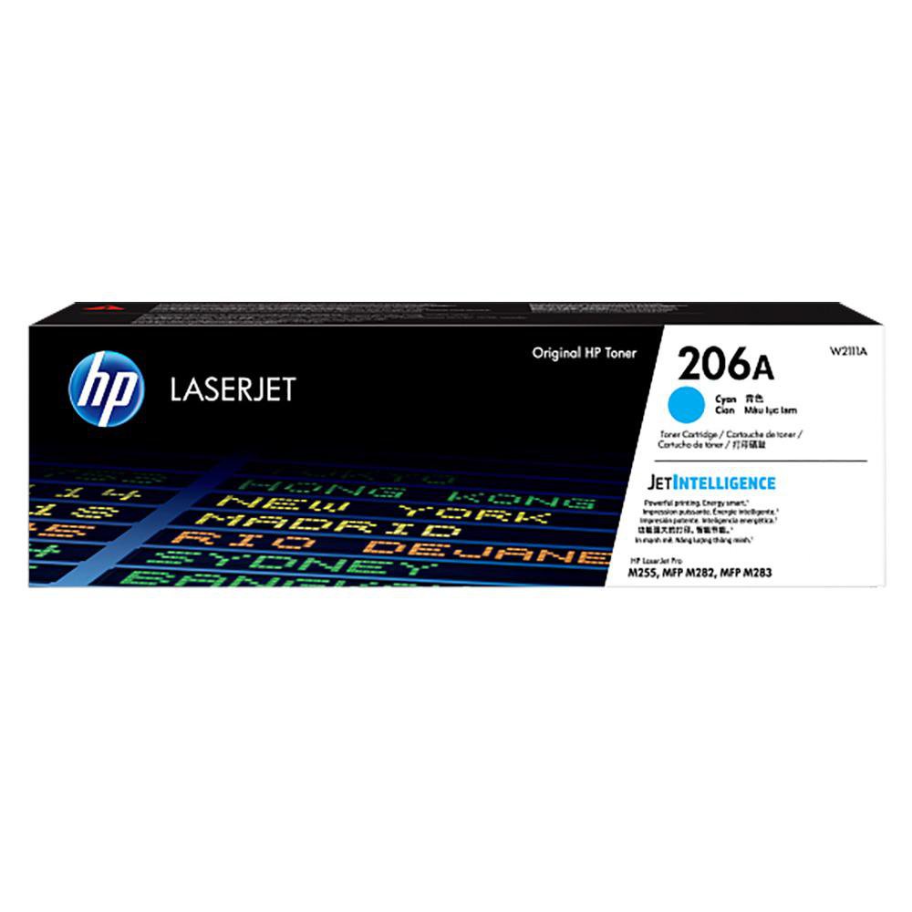 Cartucho de Tóner 206A Original LaserJet en Color Cian