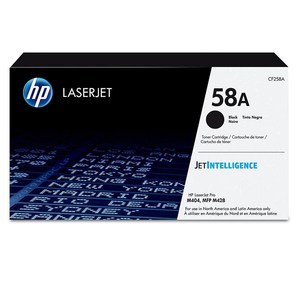 Cartucho de Tóner 58A Original LaserJet en Color Negro