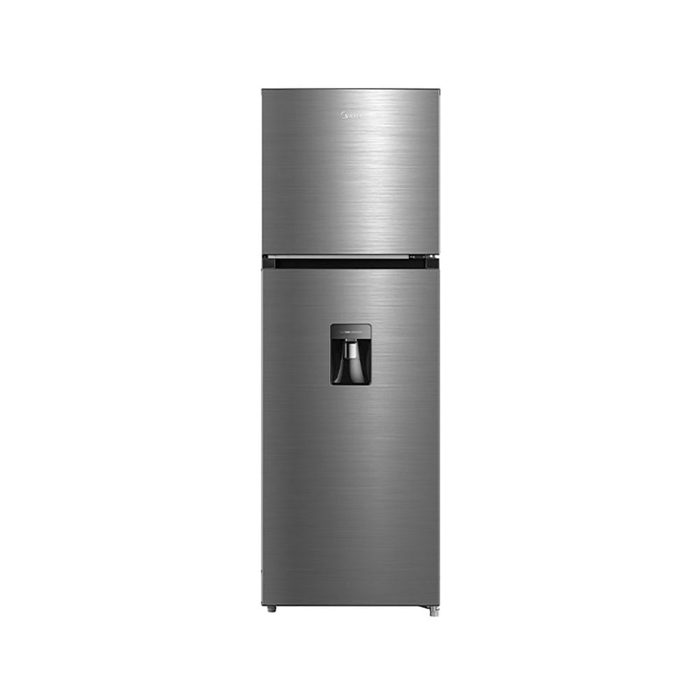 Refrigerador Top Midea Mount Smart Sensor Bru Steel de 13 Pies³ Color Gris