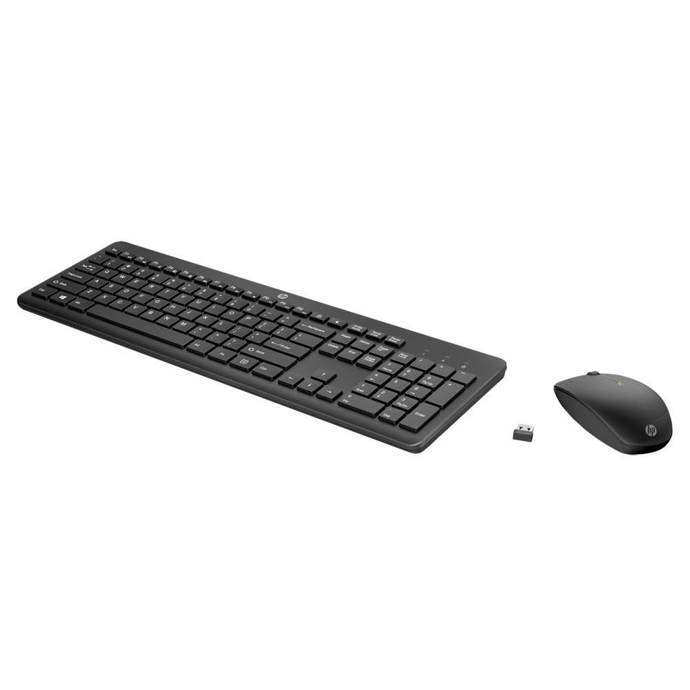Kit de Teclado y Mouse Inalámbricos en Color Negro