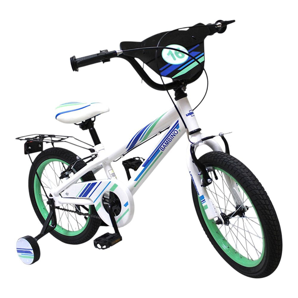 Bicicleta BMX Bambino Rin 16 con Parrilla para Niño - Colores Surtidos Bicicleta BMX 16 Ba…