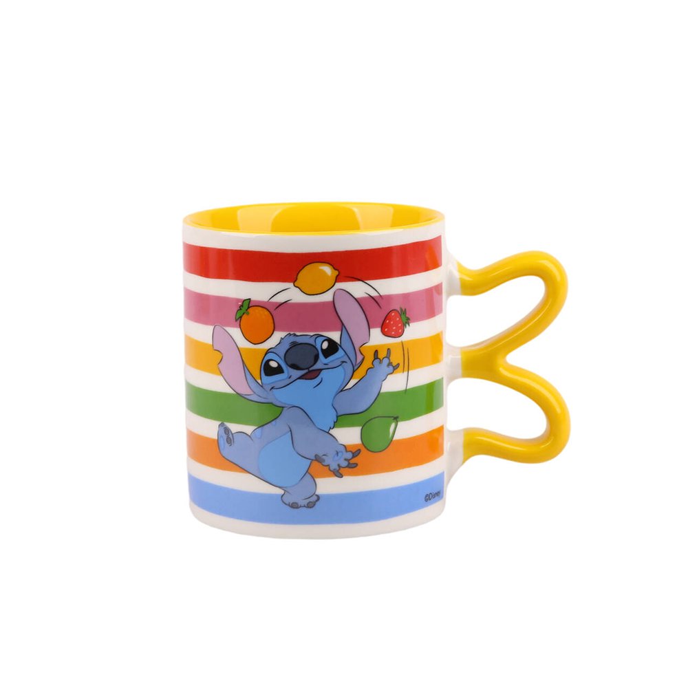 Pocillo Diseño de Stitch de 12.1 Oz Color Amarillo