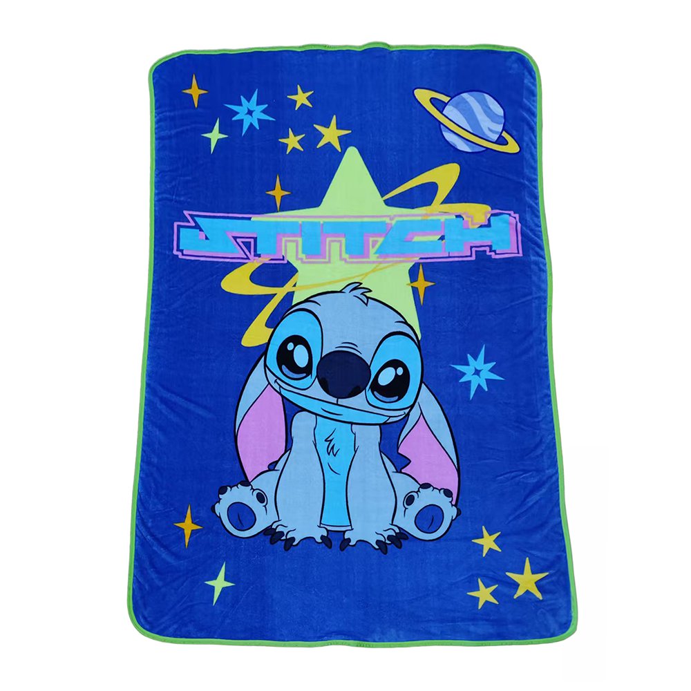 Frazada Stitch Imperial Color Azul de 157 x 229 cm