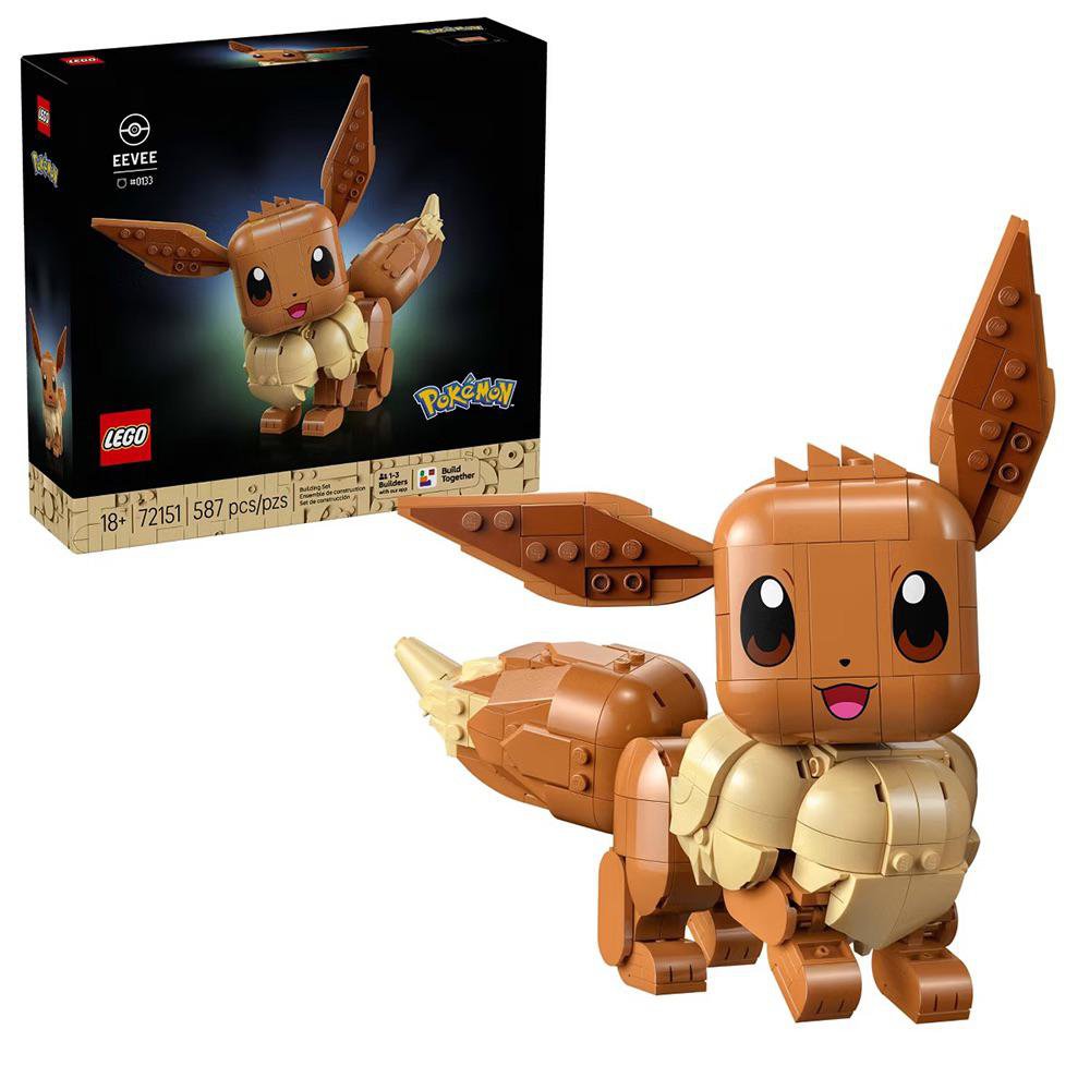 LEGO Pokémon Eevee #72151 de 587 Piezas