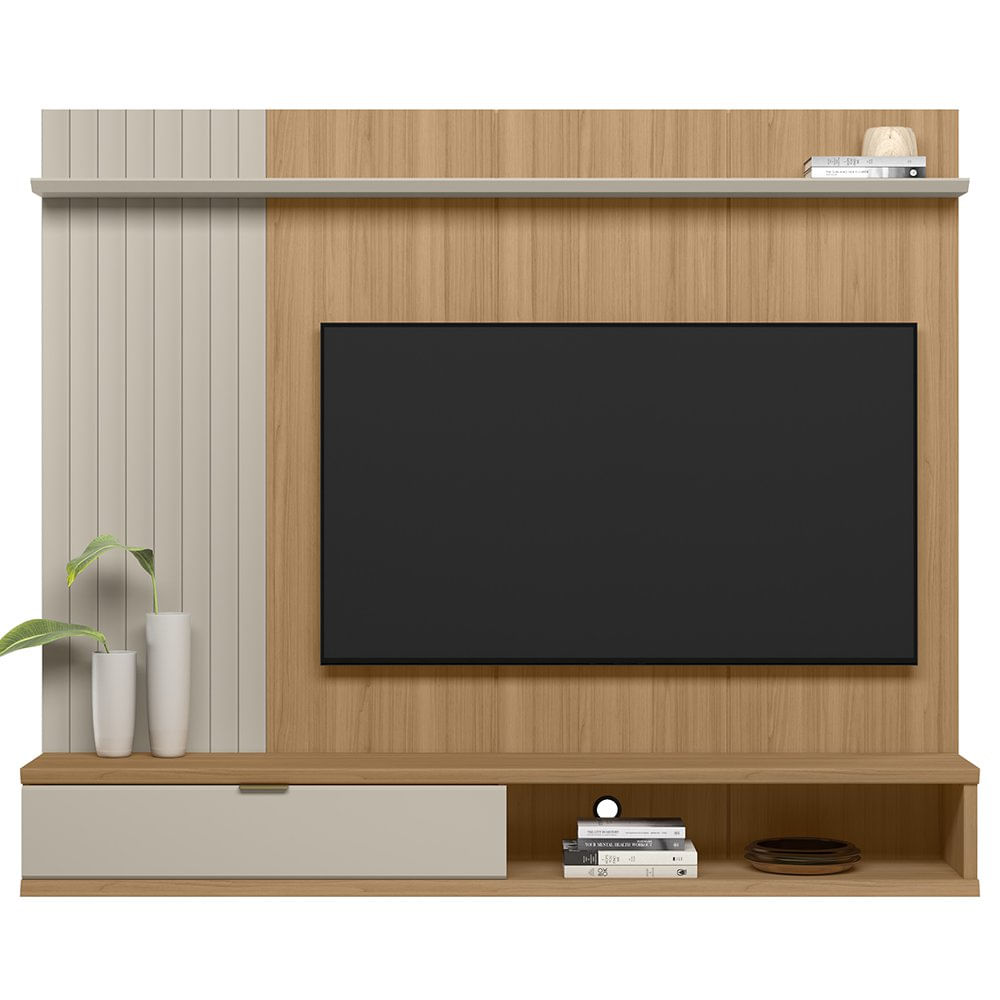 Panel Aéreo para TV Sintra 179 x 31 x 150 cm Color Café