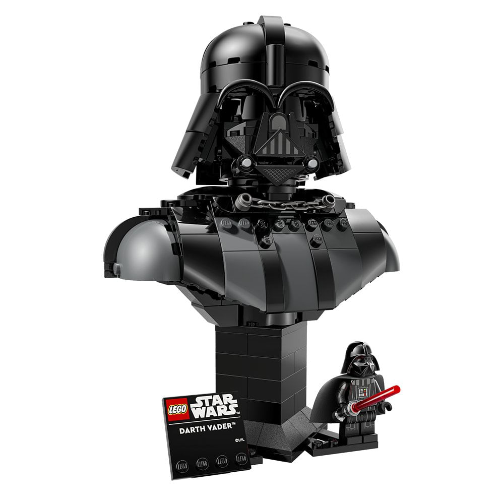 LEGO Star Wars Estatua de Darth Vader de 349 Piezas