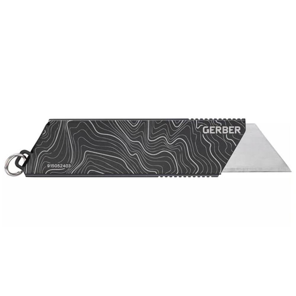 Navaja Utility Negra con Hoja Intercambiable de Acero Inoxidable