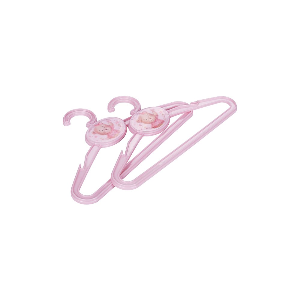 Set de Serchas para Ropa Infantil Decora 2 Piezas Diseño Oso Color Rosado