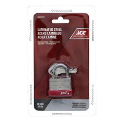 Candado Llave 30Mm Acero Laminado - Ace