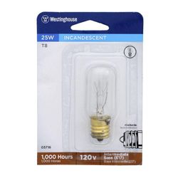 Bombilla Para Electrodomésticos Incandescente Base E17 De 25 W - Westinghouse