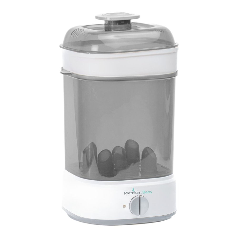 Esterilizador Eléctrico Mini de Pachas 3 en 1 con Capacidad para 5 Unidades y Accesorios E…