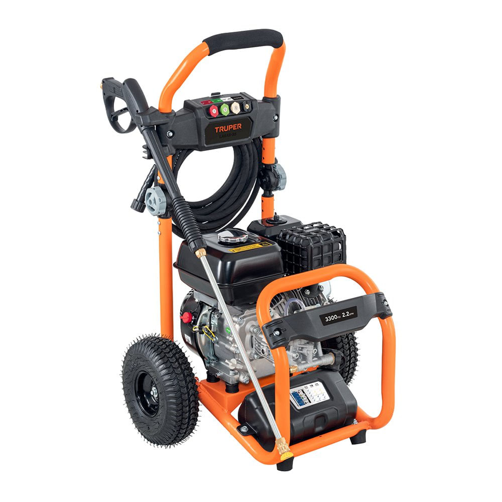 Hidrolavadora a Gasolina 3300 PSI y 7 HP Heavy Duty