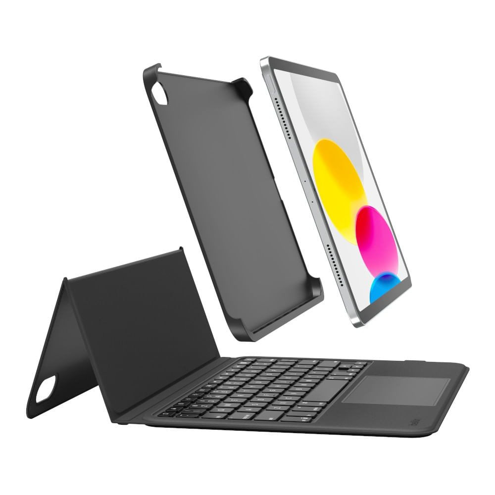 Funda con Teclado Bluetooth Everyday para iPad de 10.9 Plg en Color Negro