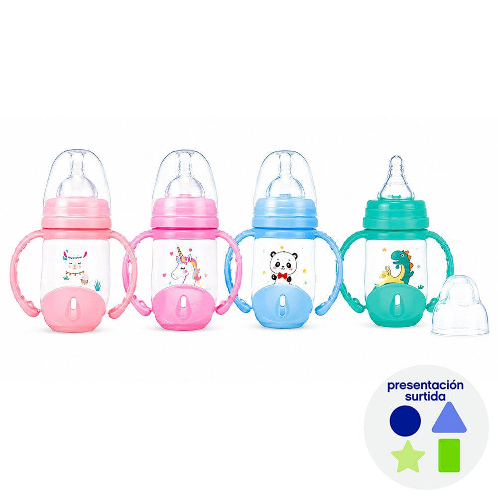 Pacha con Asas Diseño de Animalitos de 6 Oz - Colores Surtidos Pacha con Asas con Diseño d…