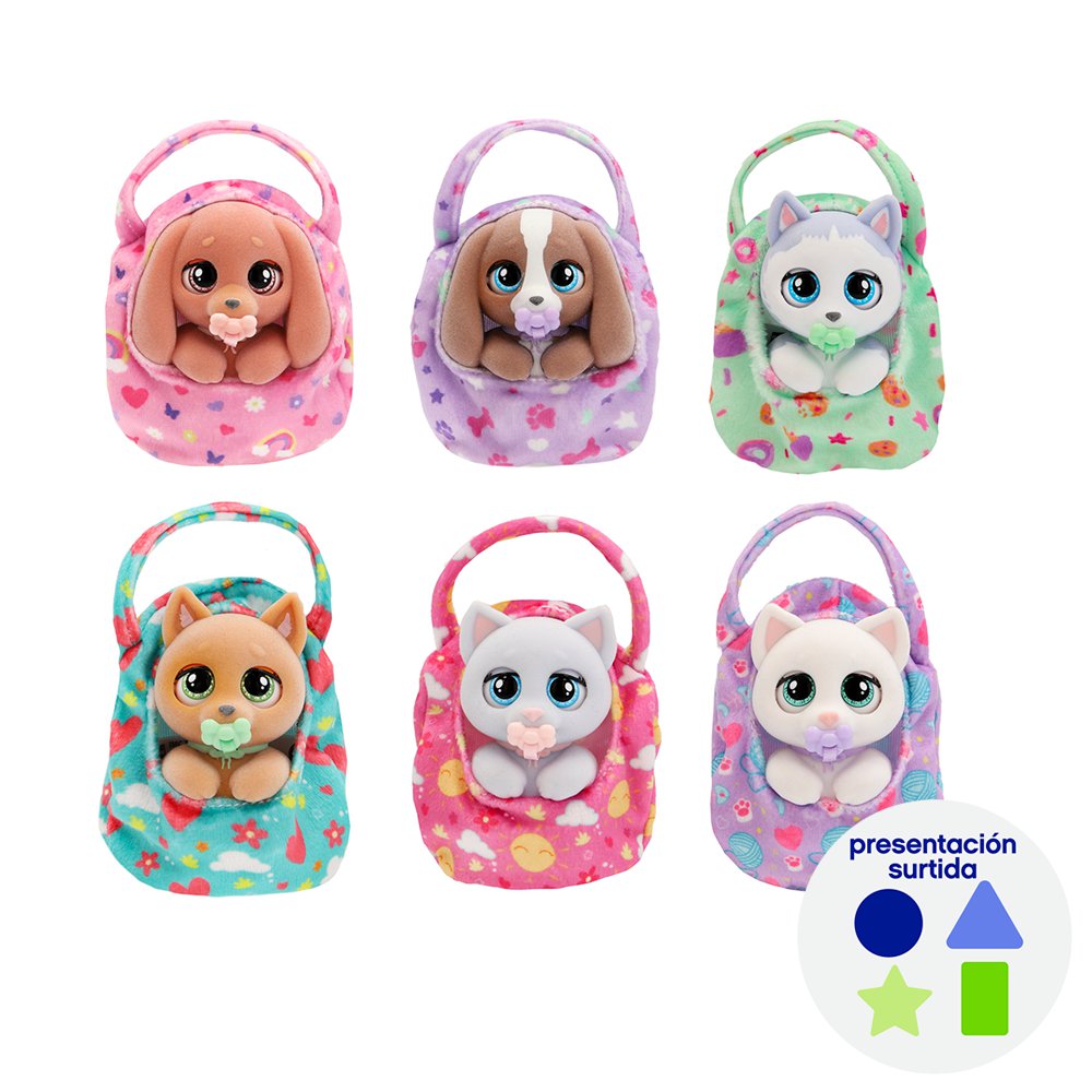 Mascota Interactiva Baby Paws Tiny de 7 Cm Presentación Surtida Juguete Infantil Mascota B…