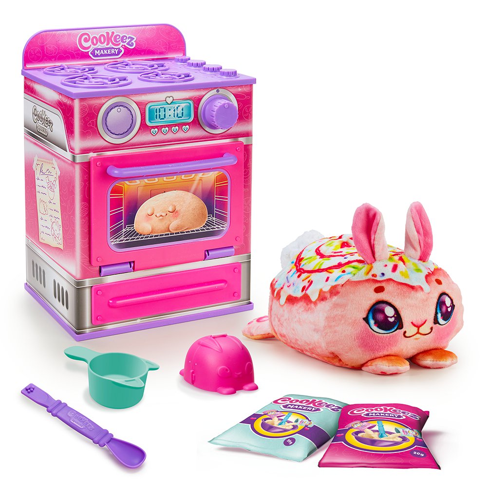Set de Juego Cookeez Makery Horneado con Mascota Sorpresa Interactiva 5+ Años Diseños Surt…