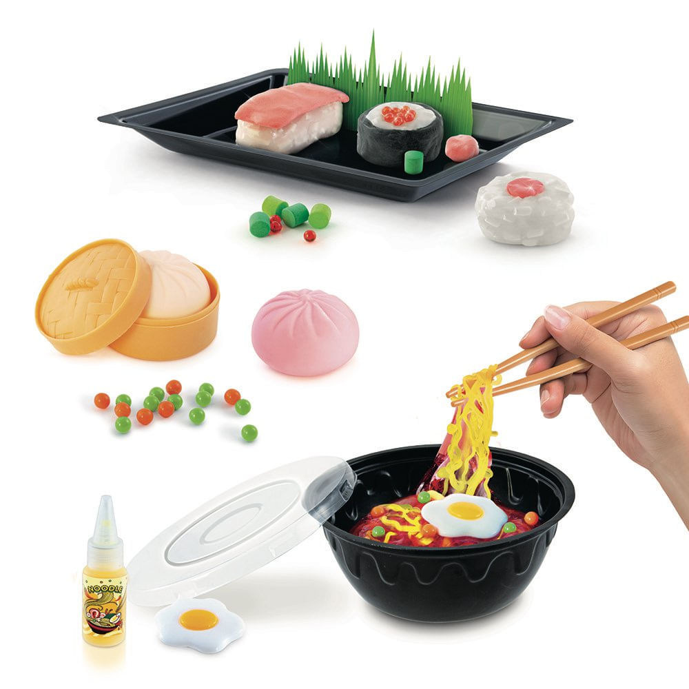 Kit Slime DIY Receta de Comida Asiática Bento