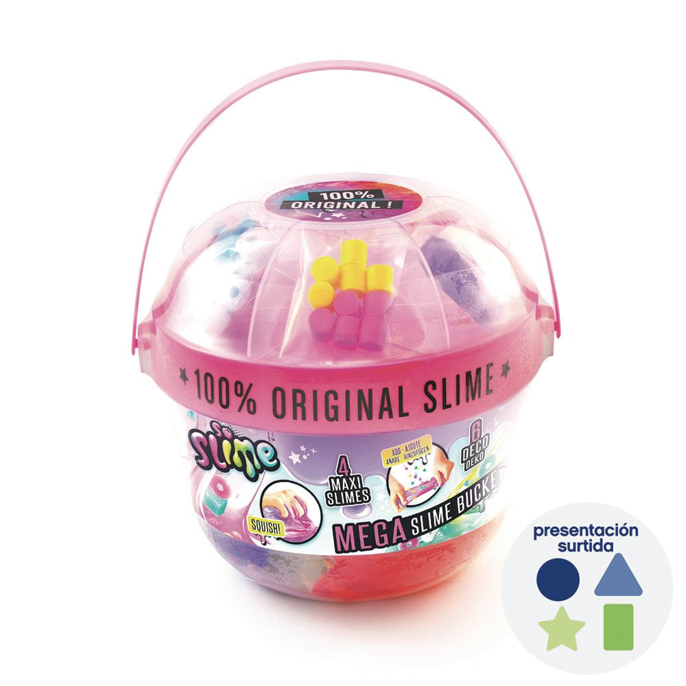 Barril de Slime Style 4 Ever Mega Slime Bucket Presentación Surtida
