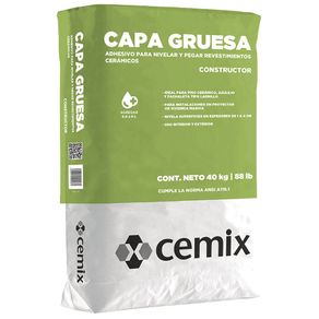 Adhesivo Capa Gruesa 40 Kg - Cemix