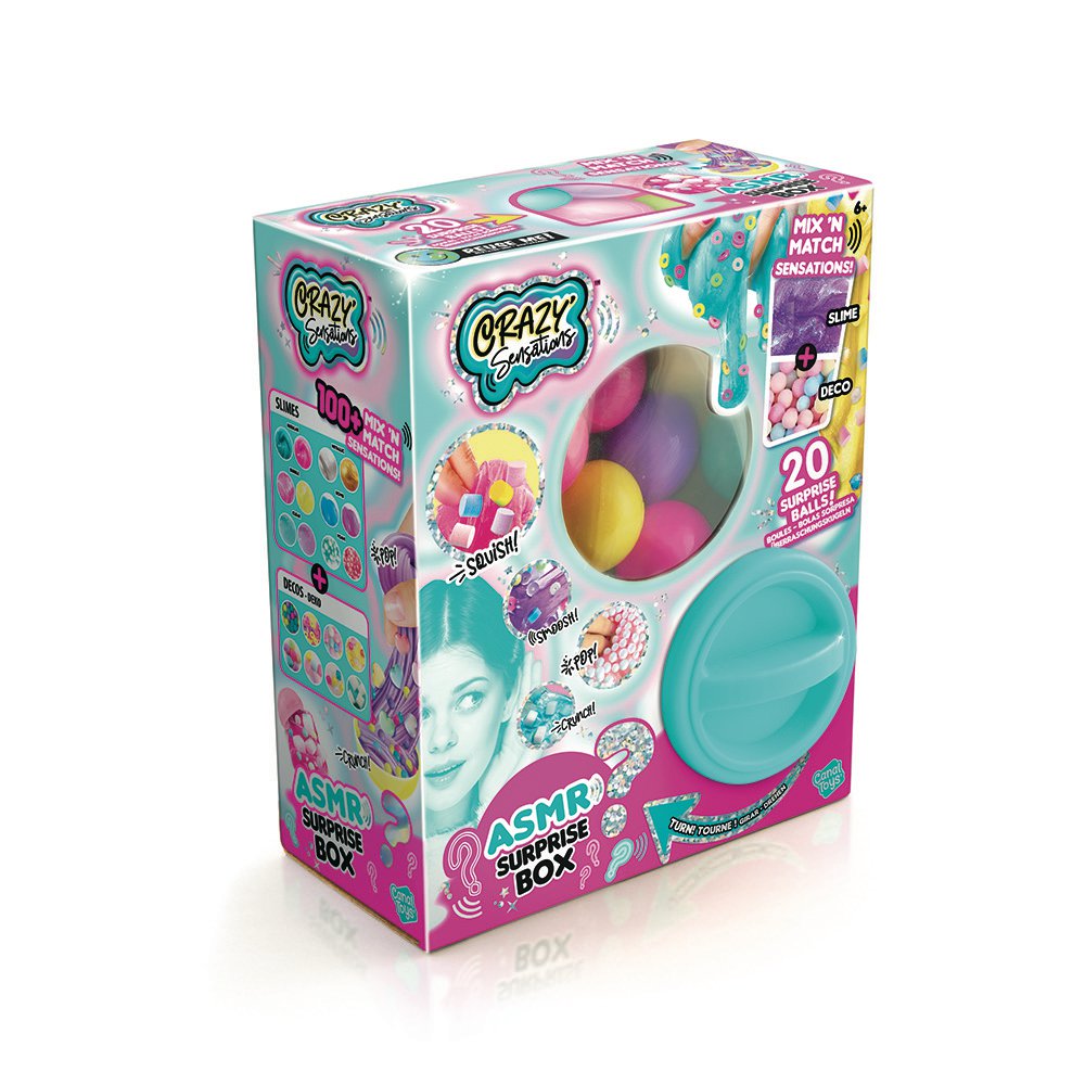 Caja Sorpresa ASMR Crazy Sensations Surprise Box con Slime y Accesorios