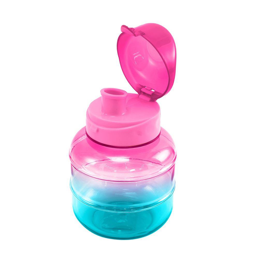 Pachón Prisma de 700 ml con Tapadera Abatible Color Aquarose