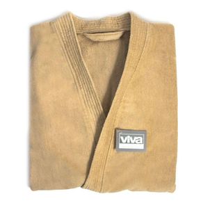 Bata De Baño Unisex Beige - Viva Varias Tallas