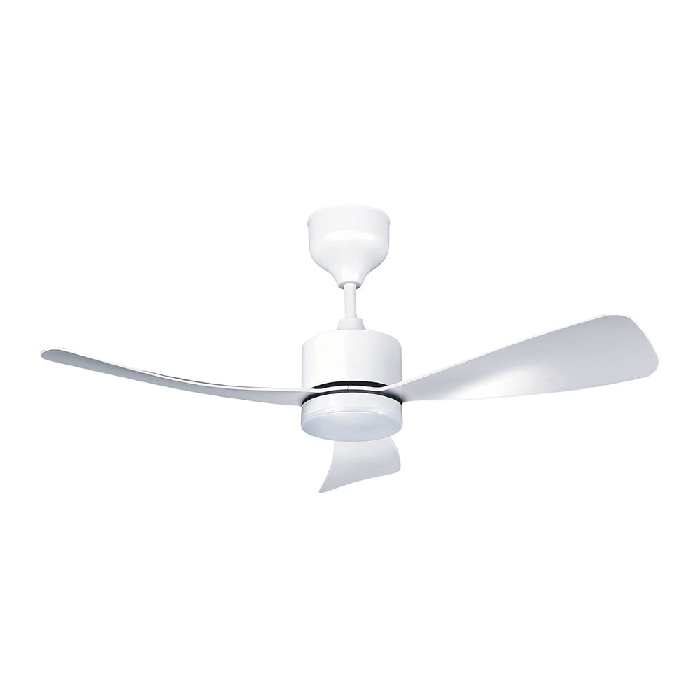Ventilador de Techo LED de 24 W con 3 Aspas en Color Blanco