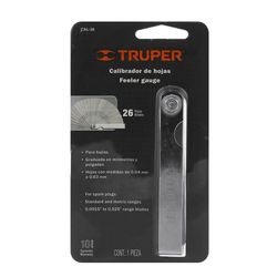 Calibrador De Espesores De 26 Hojas - Truper