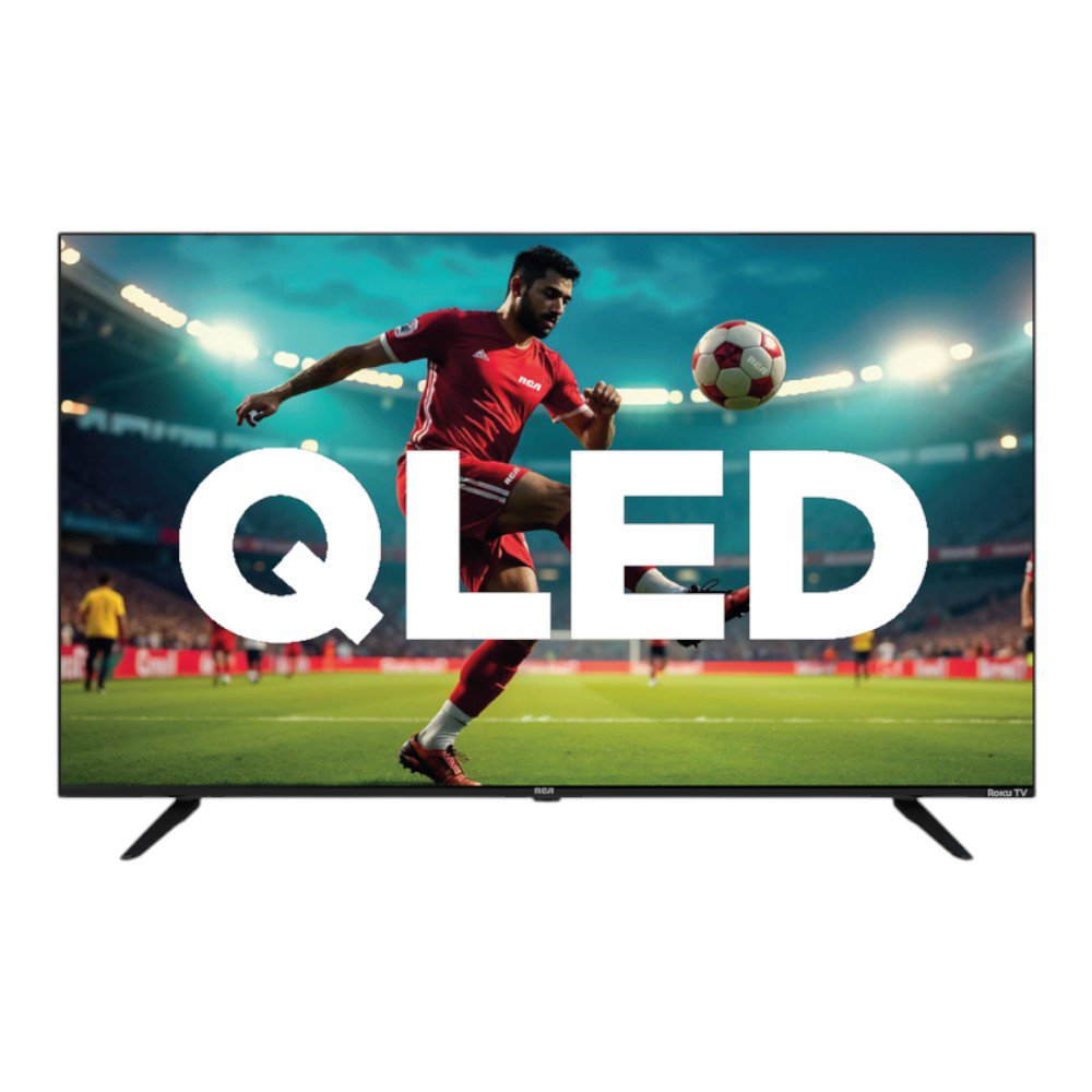 Smart TV de 50" QLED 4K UHD con Roku TV