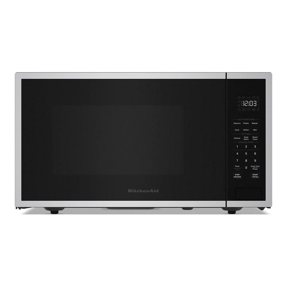 Microondas KitchenAid Countertop 2.2 Pies Cúbicos 1200 W Acero Inoxidable PrintShield