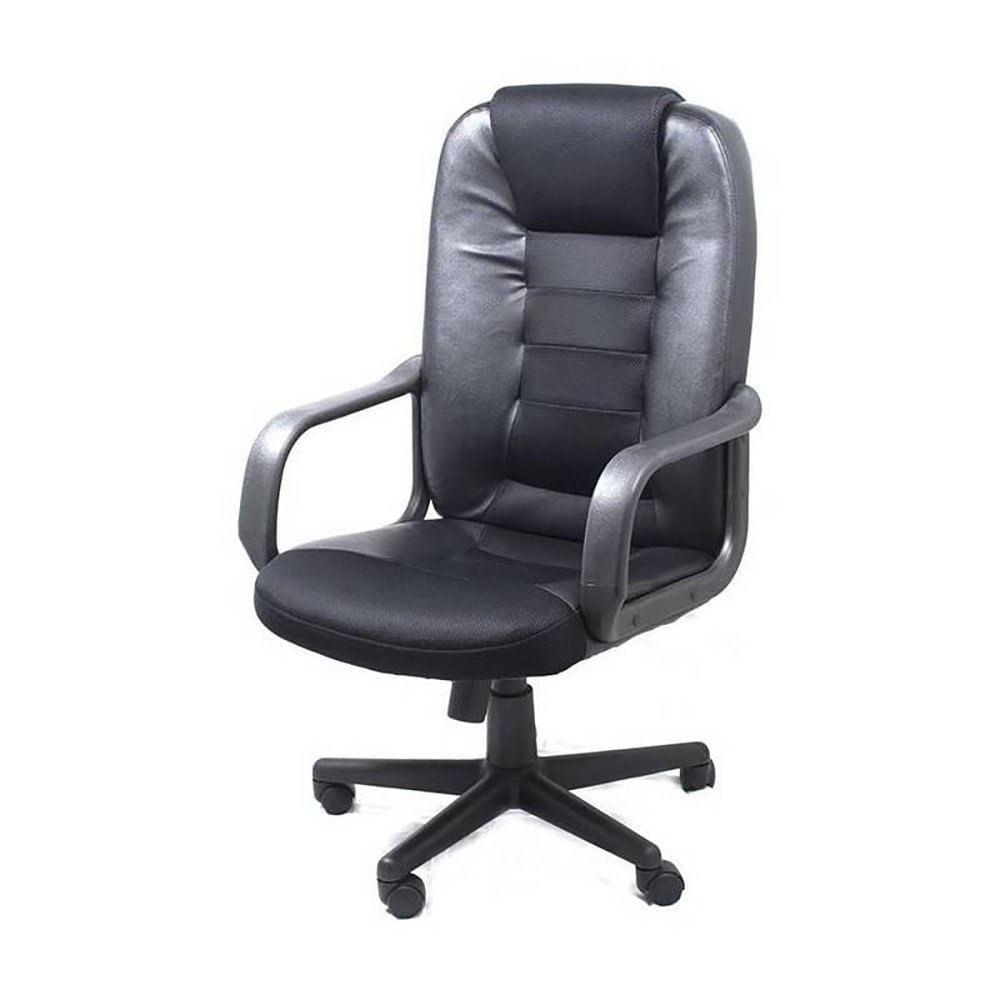 Silla Ejecutiva Ergonómica Ajustable en Color Negro