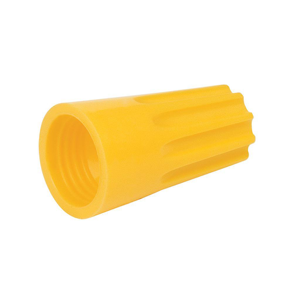 Conector Tipo Capuchón Ciego con Rosca 12–10 AWG Amarillo 10 Unidades