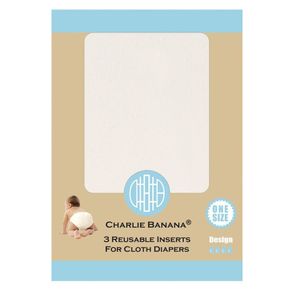 Set De 3 Insertos Para Pañal De Tela S - Charlie Banana