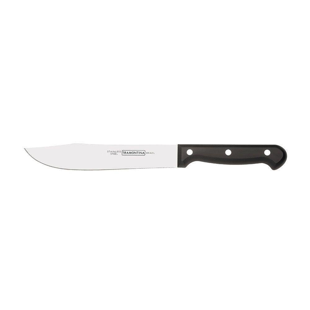 Cuchillo Ultracorte de 6 Plg con Hoja de Acero Inoxidable y Mango Color Negro