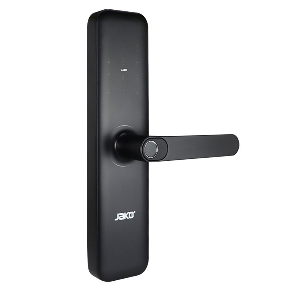 Cerradura Electrónica con Bluetooth y Huella para Entrada Color Negro