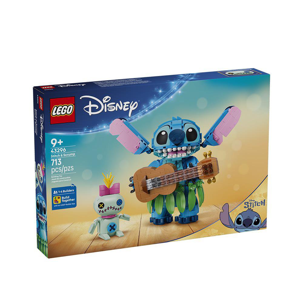 LEGO Disney Stitch y Scrump #43296 de 713 piezas