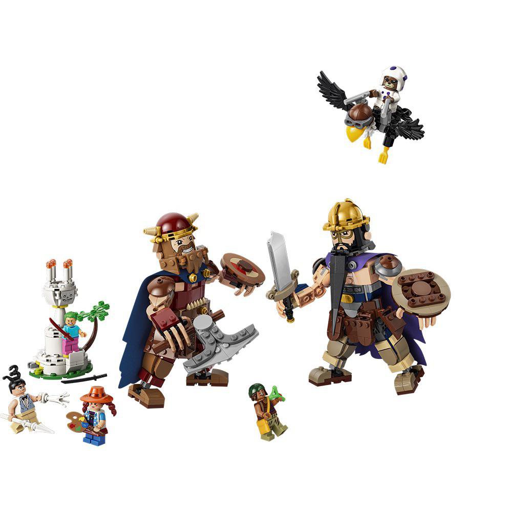 LEGO One Piece Dorry vs. Brogy: Gigantes de Little Garden #75644 de 733