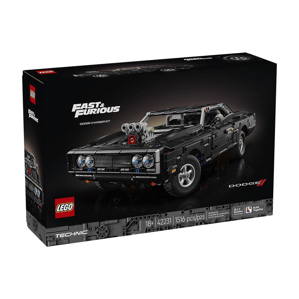 LEGO Technic Carro Dodge Charger R/T de Fast and Furious #42231 de 1516 piezas
