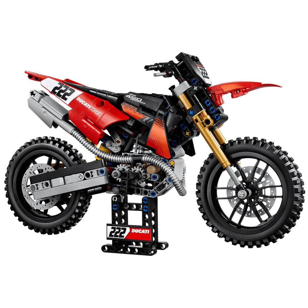 LEGO Technic Moto Ducati Desmo450 MX Factory #42238 de 457 Piezas